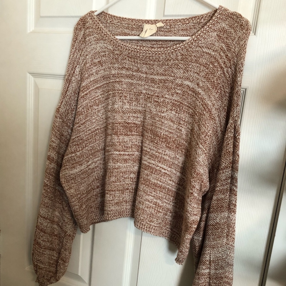White crow sweater